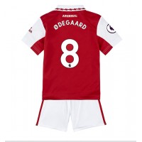Arsenal Martin Odegaard #8 Fotballklær Hjemmedraktsett Barn 2022-23 Kortermet (+ korte bukser)